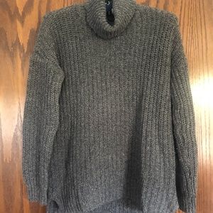 Chunky Grey Turtleneck